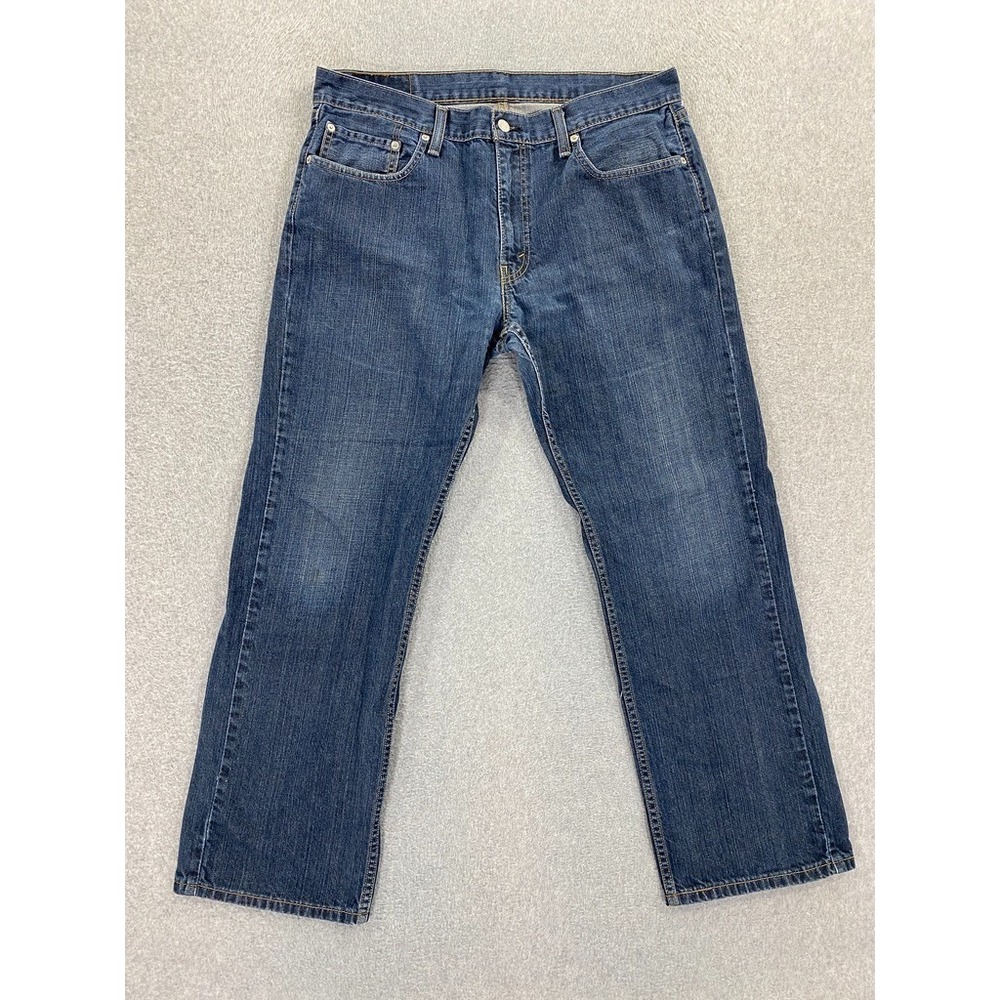 Levis 559 Men's 36x30 (Fits‎ 34x29) Blue Medium Wash Relaxed Straight Leg Jeans